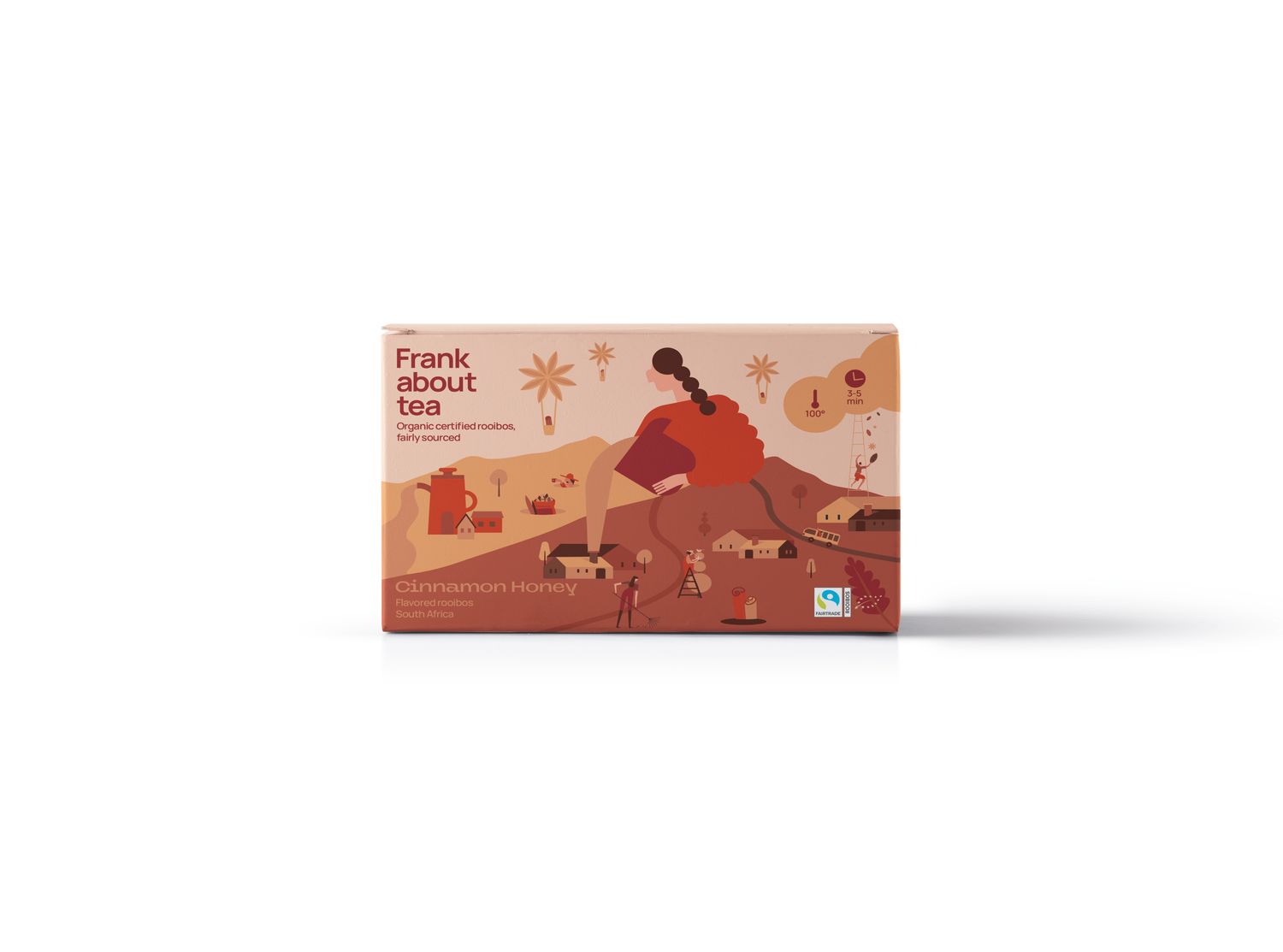 Frank about tea Cinnamon Honey, Inhoud: Zakjes - 20 stuks