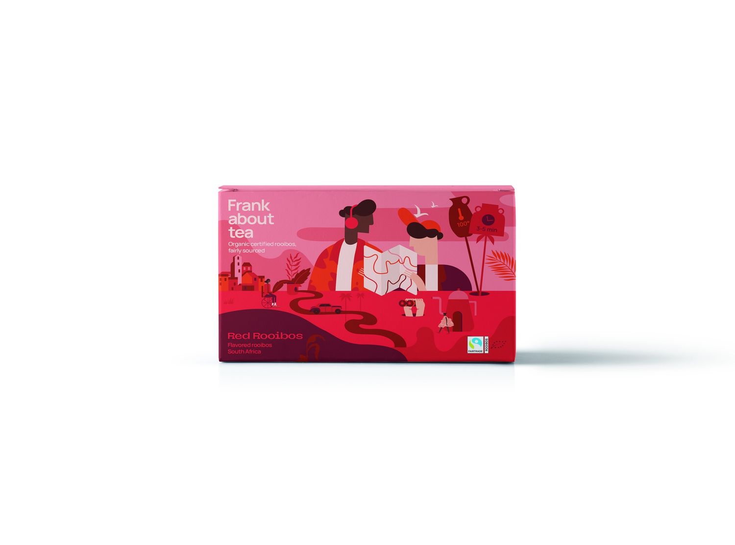 Frank about tea Red Rooibos, Inhoud: Zakjes - 20 stuks