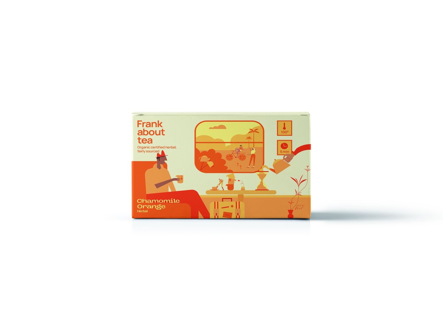 Frank about tea Chamomile Orange