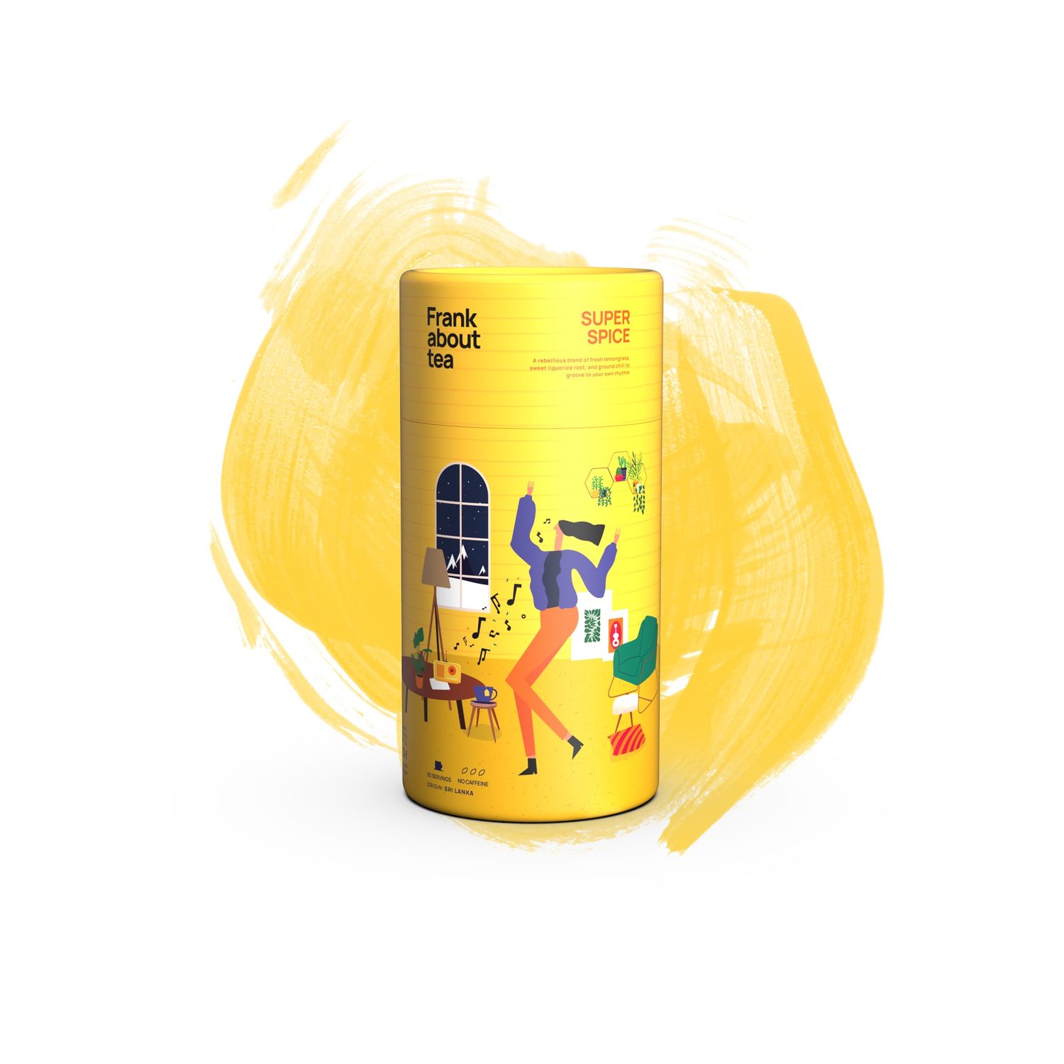 Frank about tea Super spice, Maat: Losse thee 100 gram