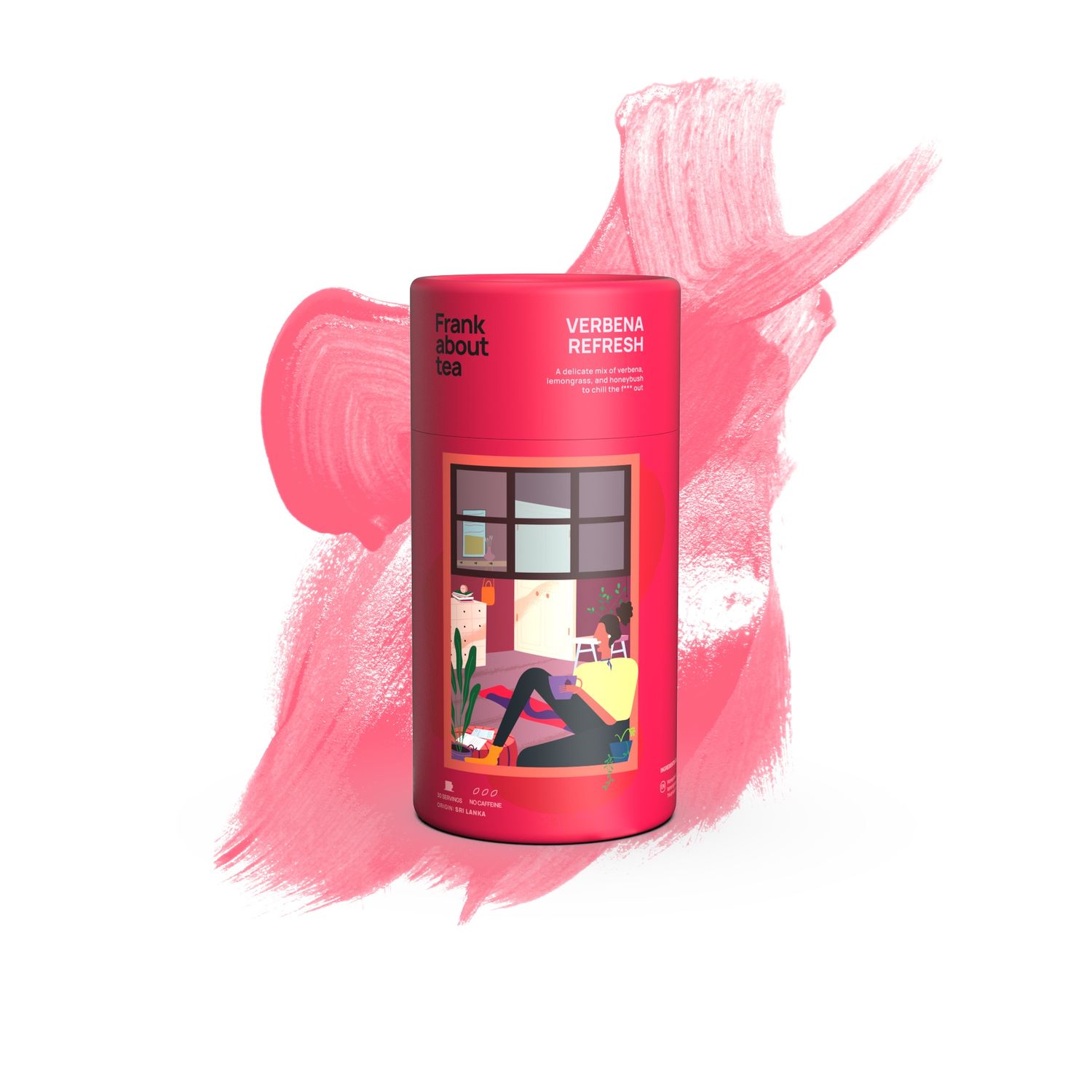 Frank about tea Verbena Refresh, Maat: Losse thee 60 gram