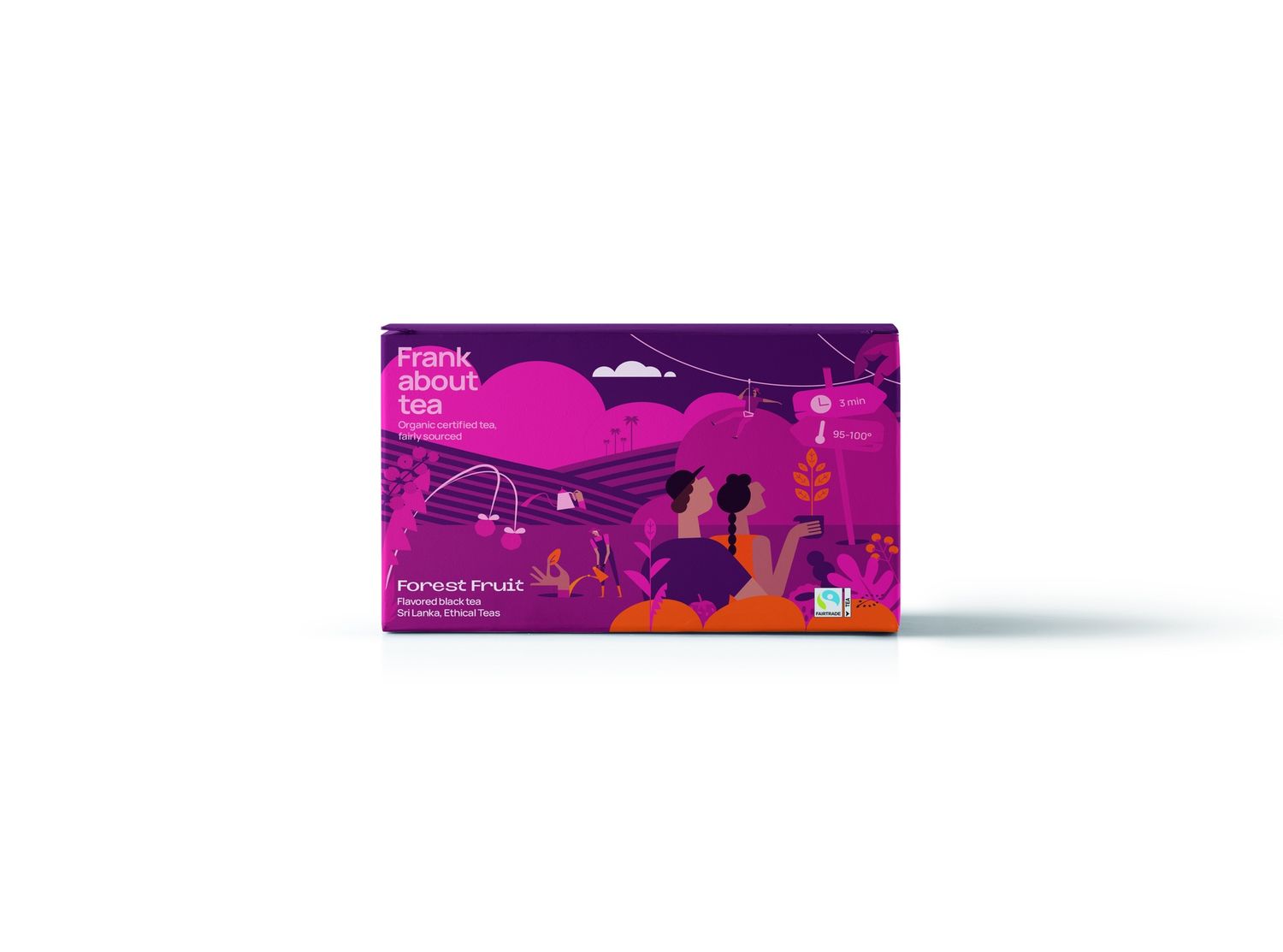Frank about tea Forest Fruit, Inhoud: Zakjes -20 stuks