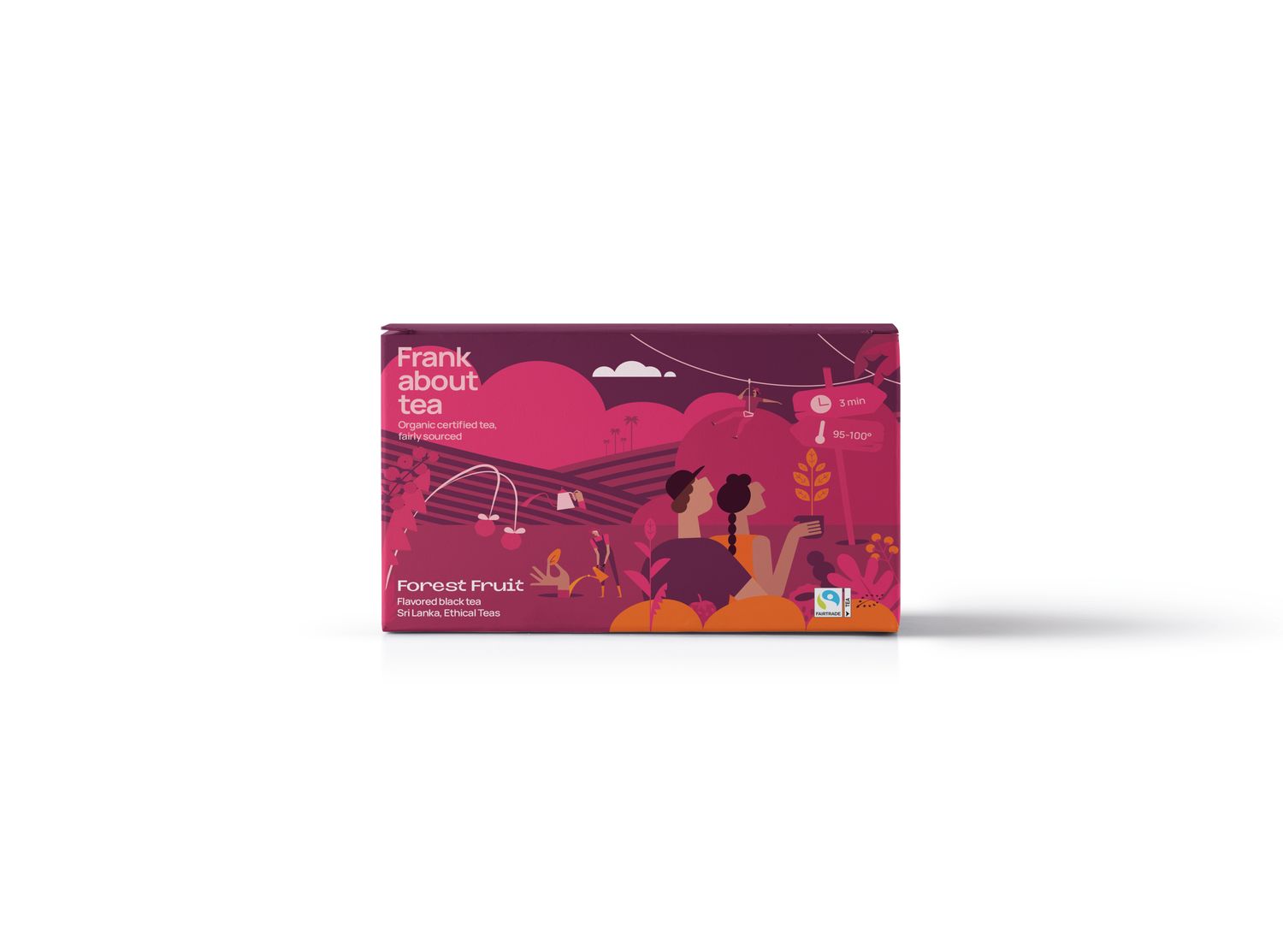 Frank about tea Forest Fruit, Inhoud: Zakjes -20 stuks