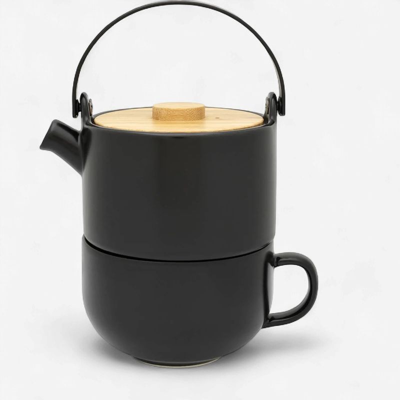 Silhouet Umea Theepot met Kopje