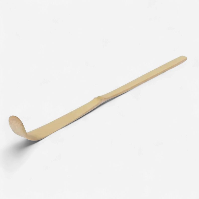 Bamboo matcha lepel