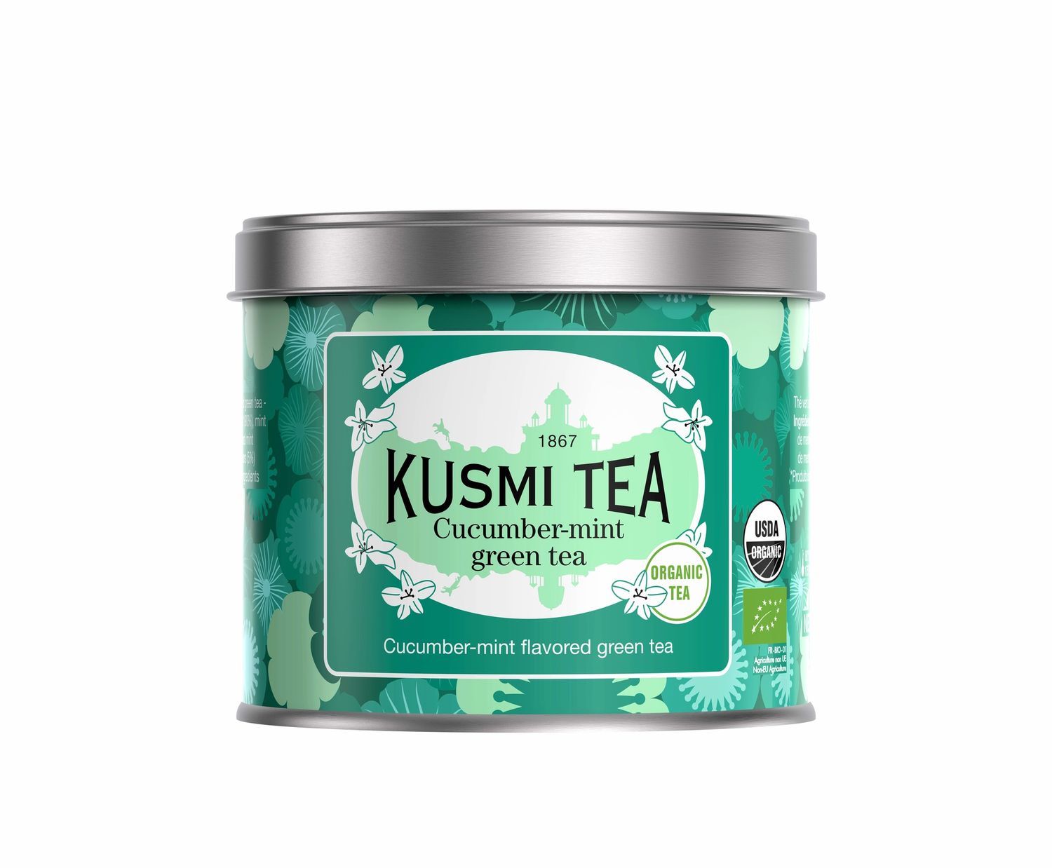 Kusmi: Cucumber Mint, Maat: Blik - 100 gram