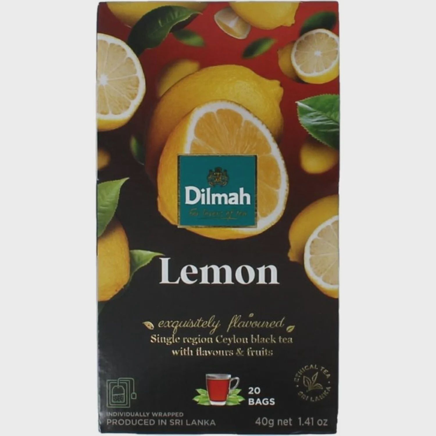 Dilmah: Lemon, Inhoud: Zakjes - 20 stuks