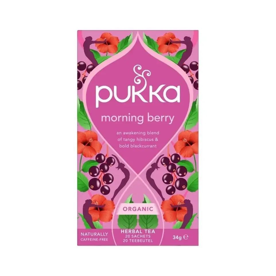 Pukka: Morning Berry, Inhoud: Zakjes - 20 stuks
