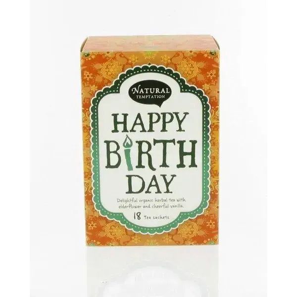 Natural Temptation: Happy Birthday, Inhoud: Zakjes - 18 stuks