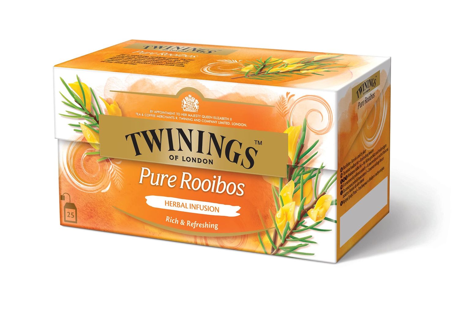 Twinings Tea: Pure Rooibos, Inhoud: Zakjes - 25 stuks