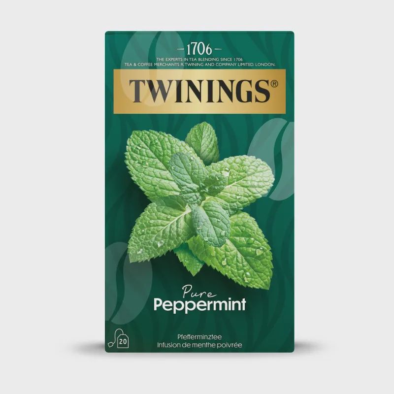 Twinings Tea: Pure Peppermint, Inhoud: Zakjes - 20 stuks