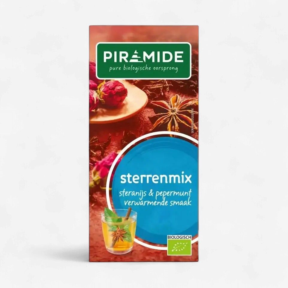 Piramide Sterrenmix, Inhoud: Zakjes - 20 stuks