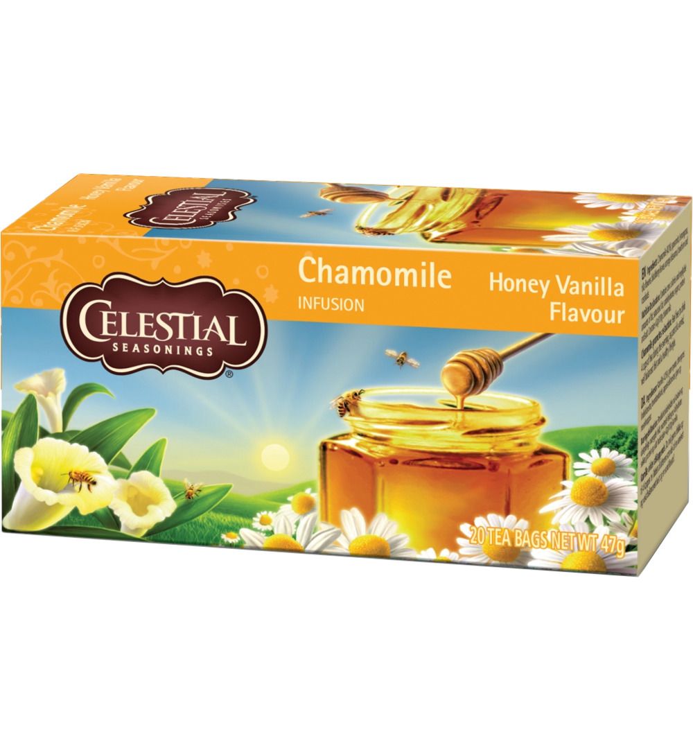 Celestial: Chamomile Honey Vanilla, Inhoud: Zakjes - 20 stuks