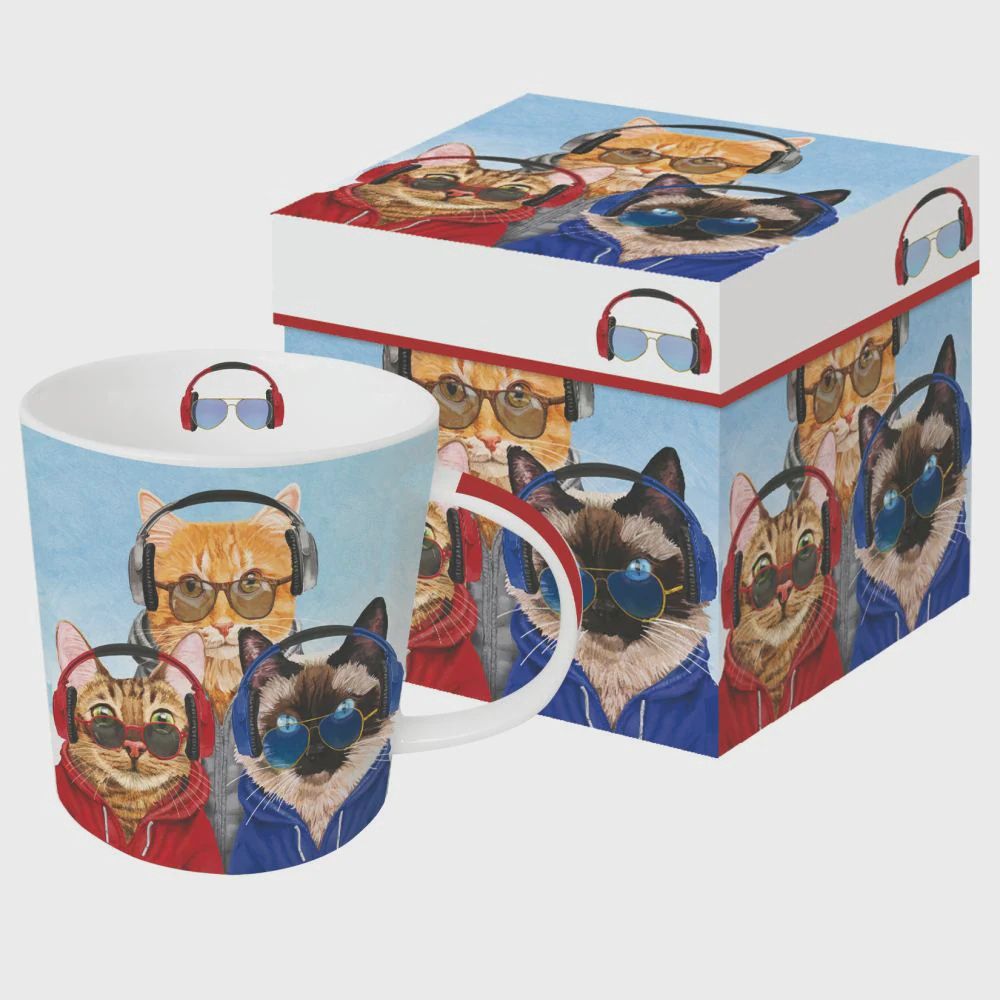 Trend Mug: Chillin' Cats, Design: Chillin' Cats