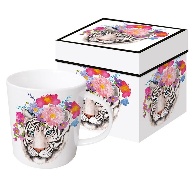 Trend Mug:  Flora Tiger