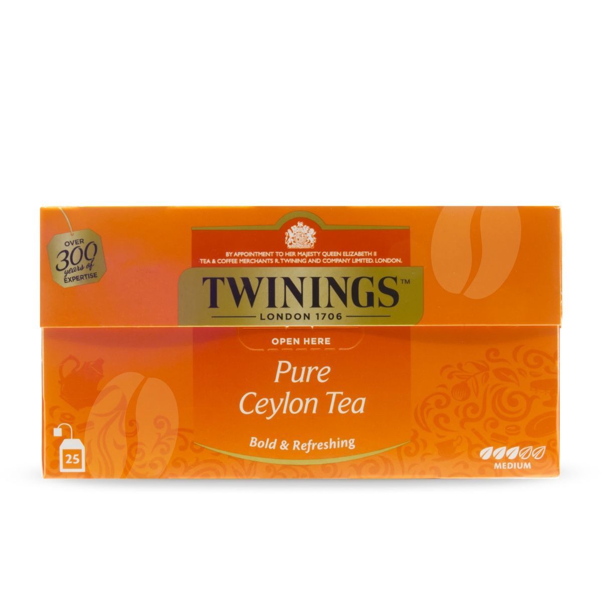 Twinings Tea: Pure Ceylon Tea - 25 Zakjes
