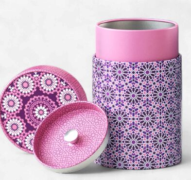 Blikje Andalusia 150gr, Kleur: Berry