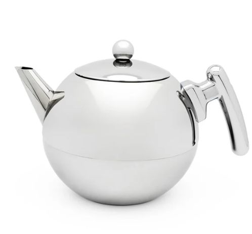 Theepot Duet Bella Ronde Chroom