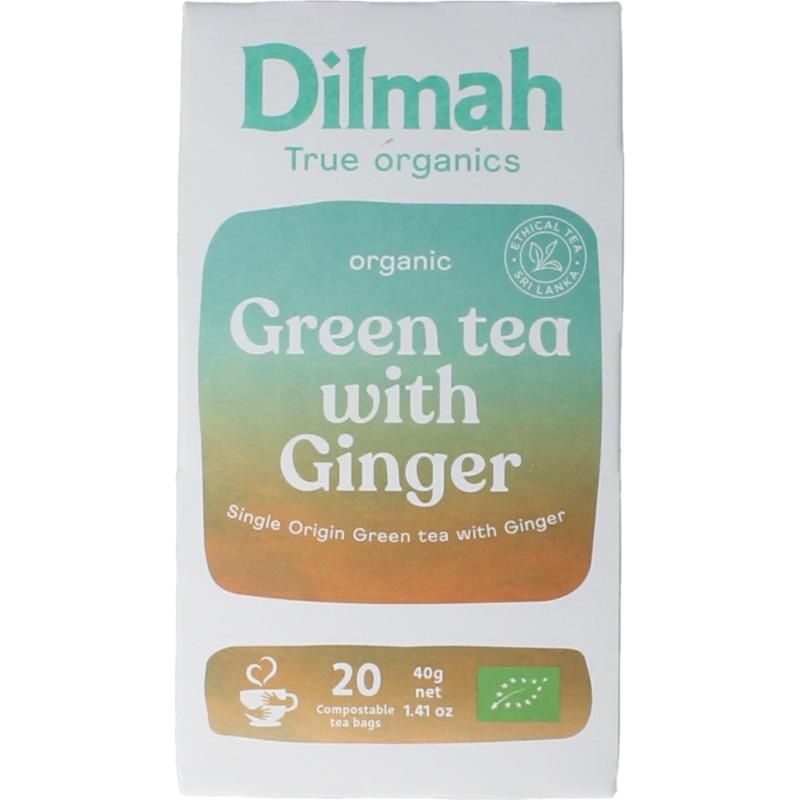 Dilmah: Green Tea with Ginger