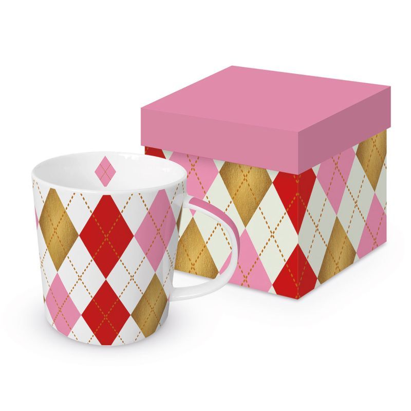 Trend Mug: Mulberry Red, Design: Mulberry Red