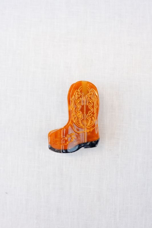 Cowboy Boot Hair Clip