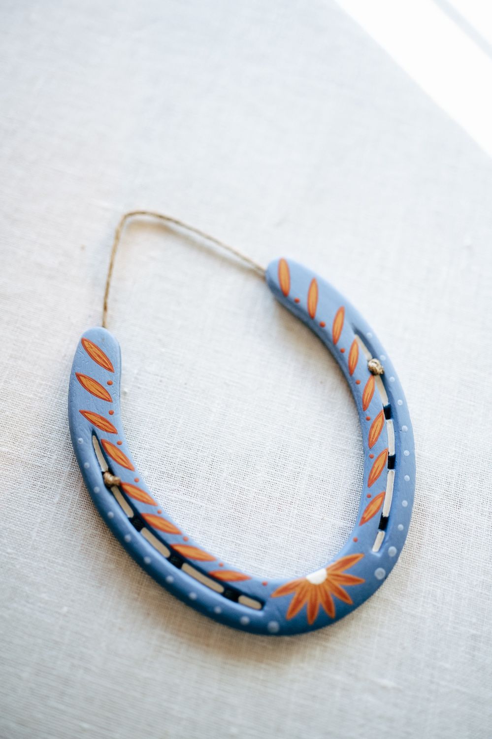 Hand Painted Horseshoes