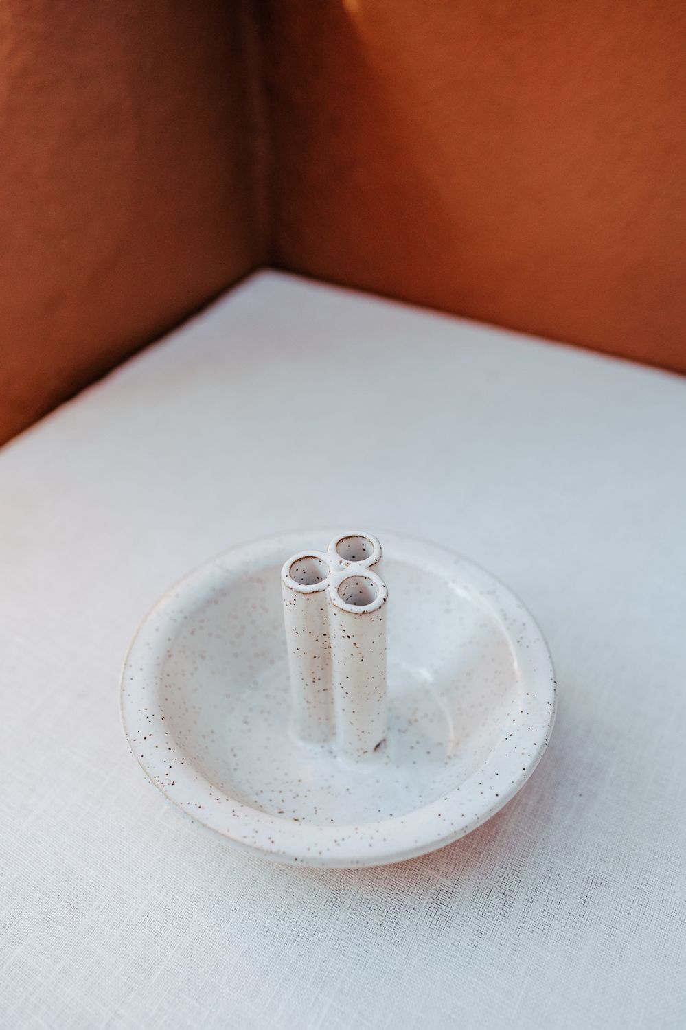 Stoneware Bud Vase