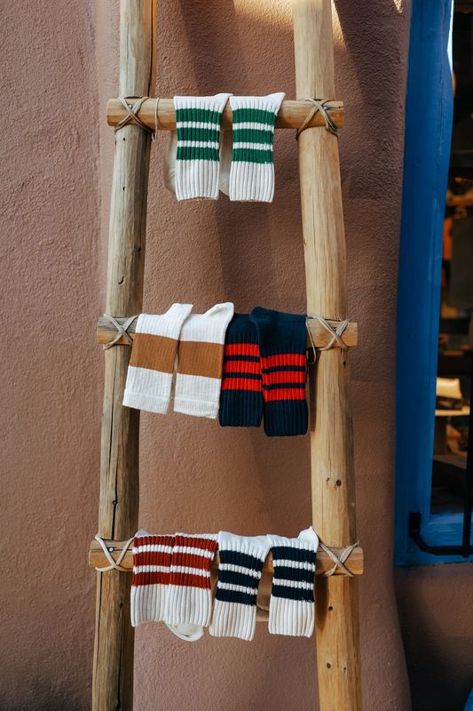 Stripe Crew Socks