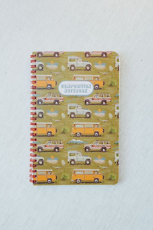 Camping Trucks Notebook