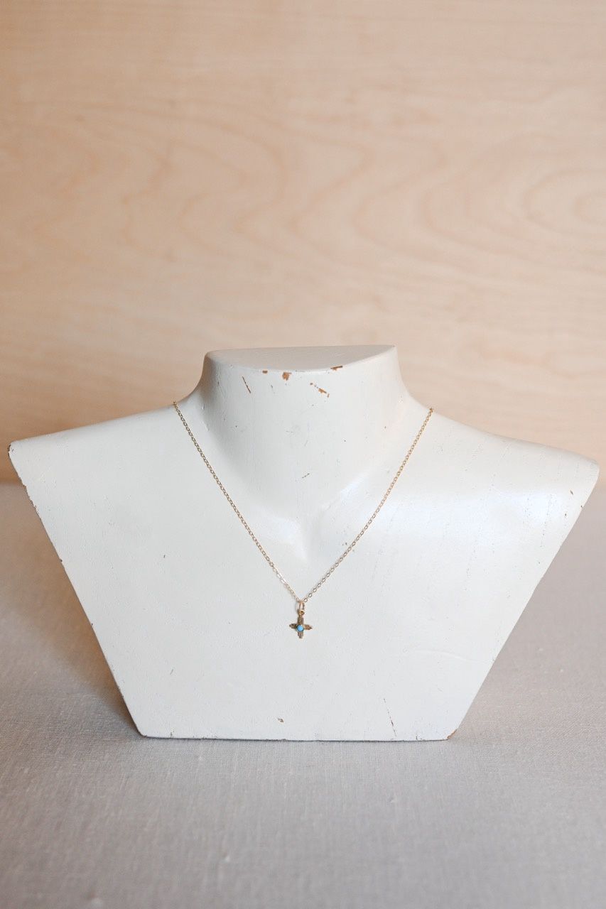GF Tiny Zia and Turquoise Charm