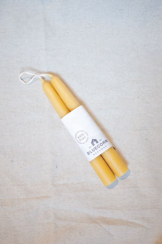 Beeswax Taper Candle