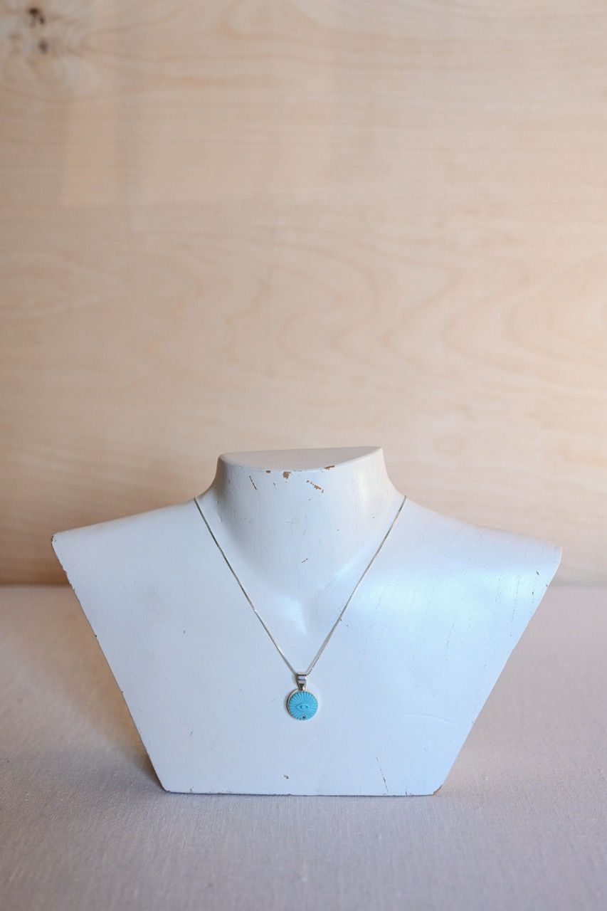 Evil Eye Turquoise Pendant