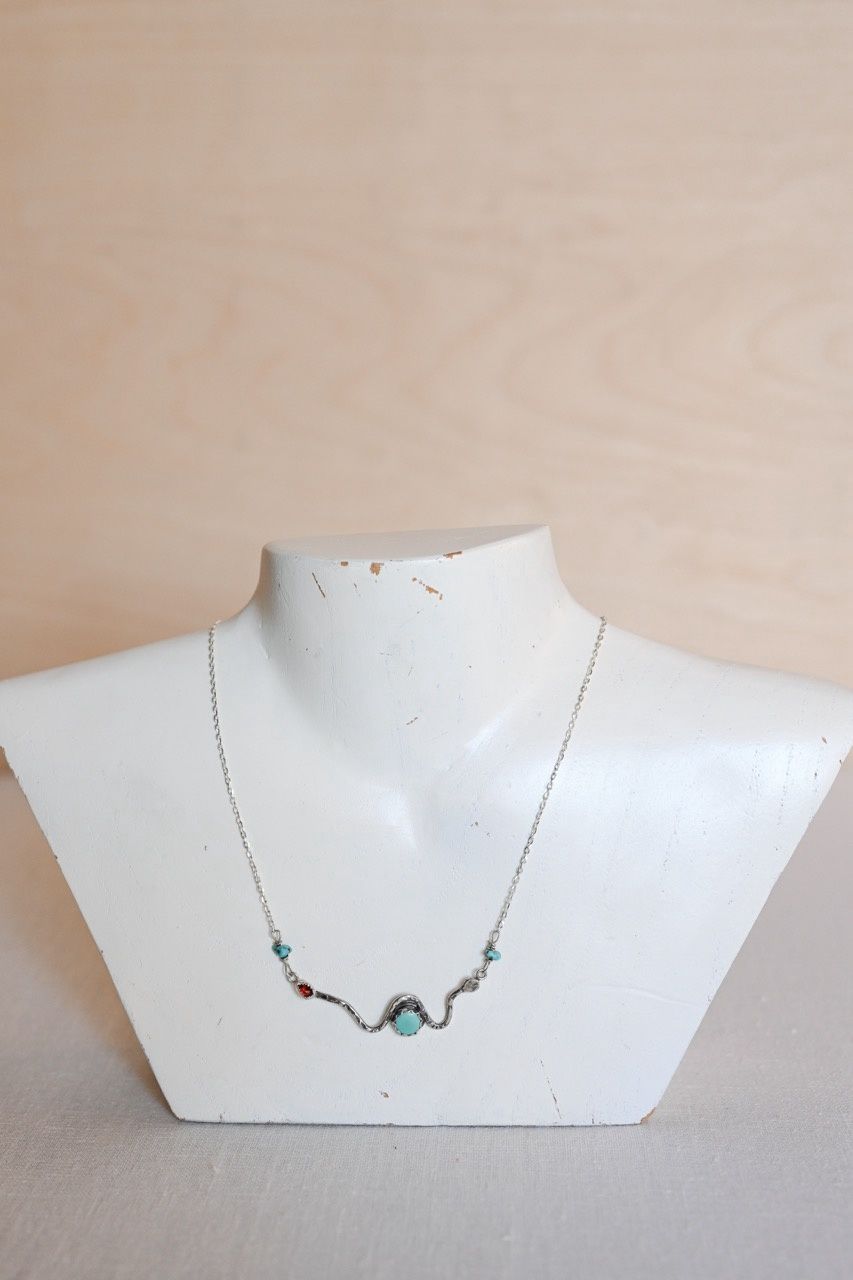 Sterling Snake Necklace