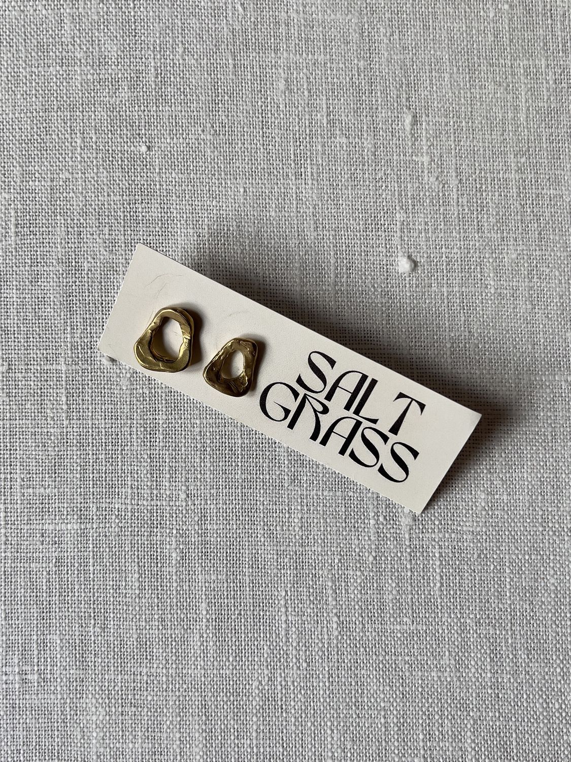 Ola Stud Earrings, Style: Gold Vermeil