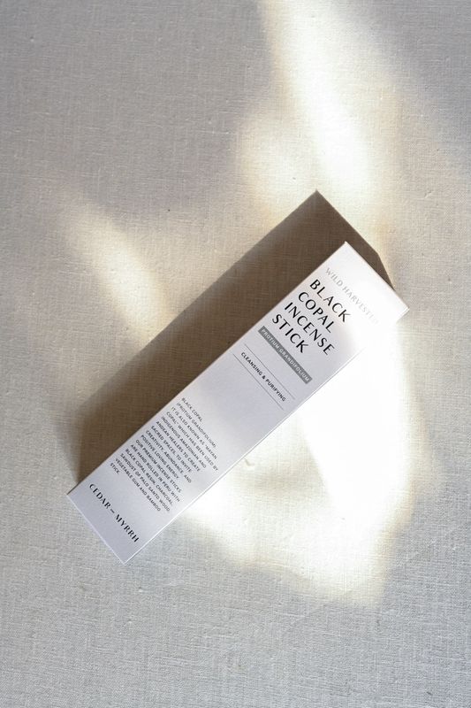 Black Copal Hand-Rolled Incense Stick