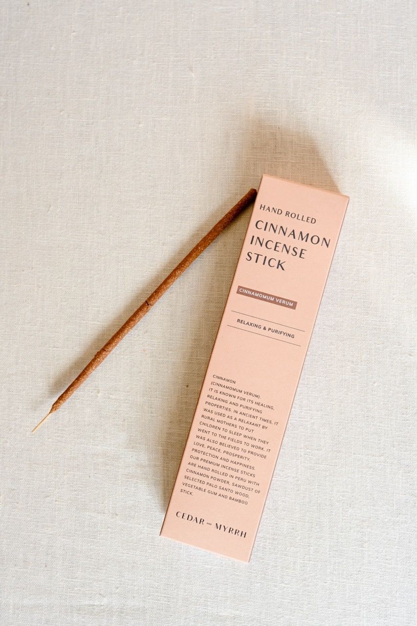 Cinnamon Hand Rolled Incense Stick