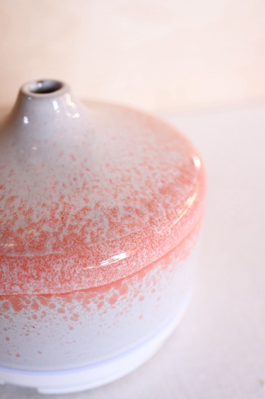 Stoneware Oil Diffuser, Color: Pink