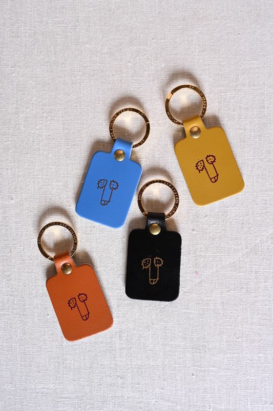 Willy Leather Key Fob