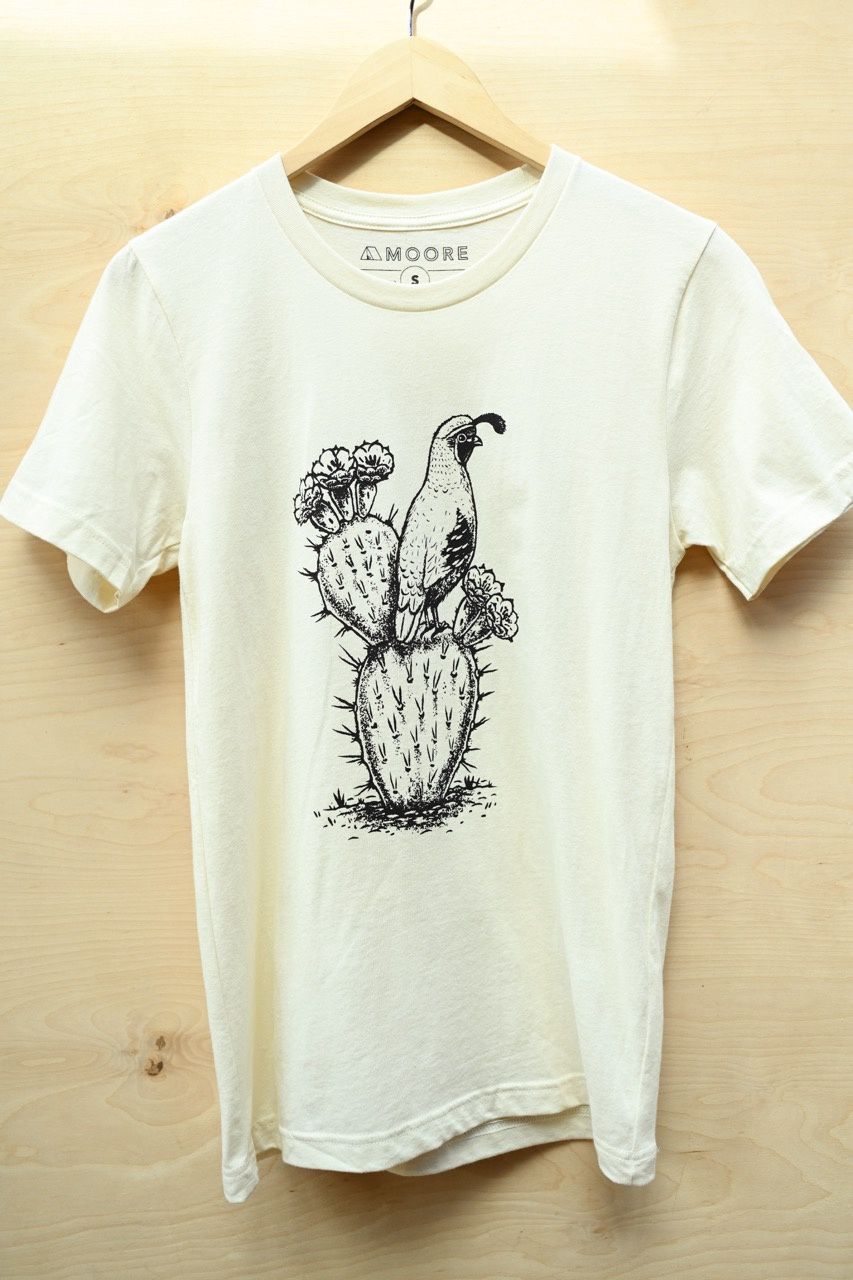 Cactus Quail Tee