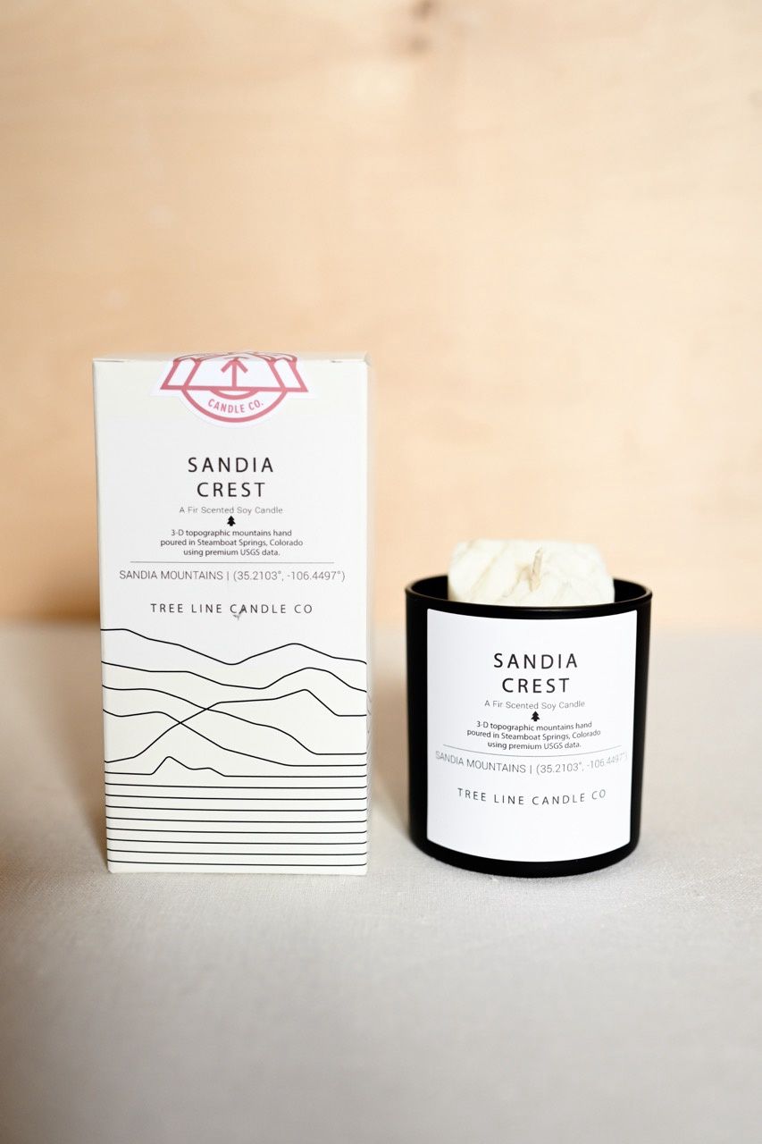 Tree Line Candle, Scent: Sandia Crest