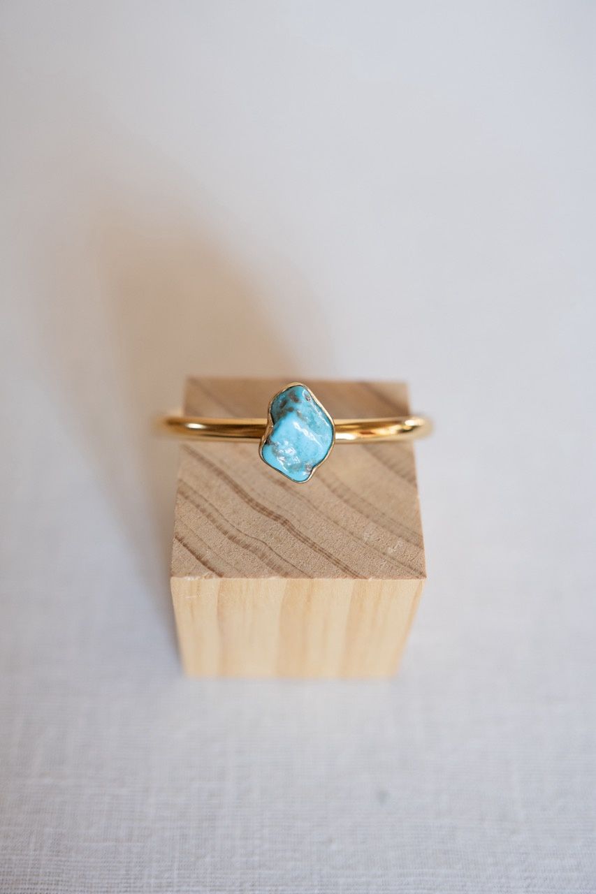 Brass Campo Turquoise Cuff