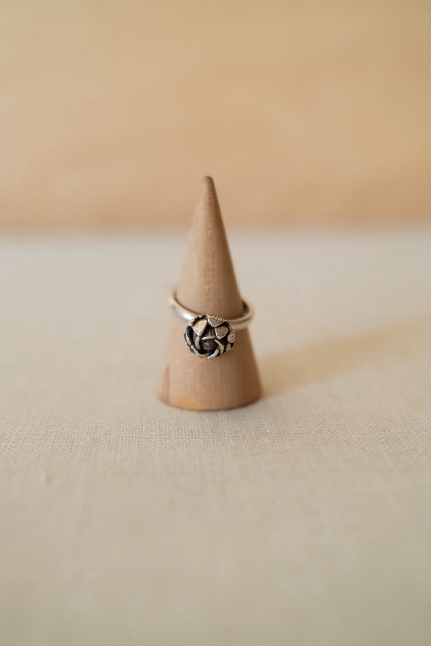 Carved Floral Ring