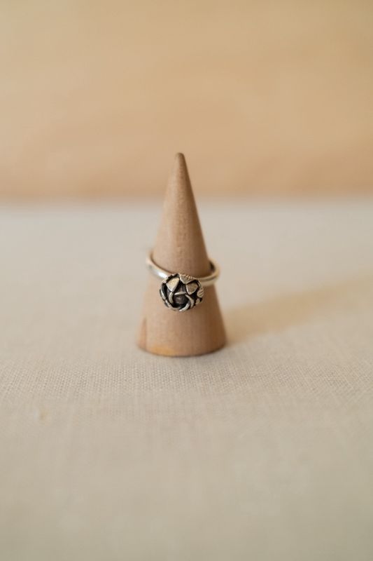 Carved Floral Ring
