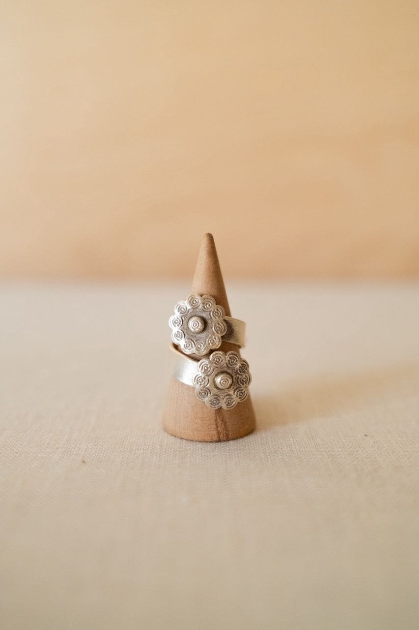 Duo Medallion Ring
