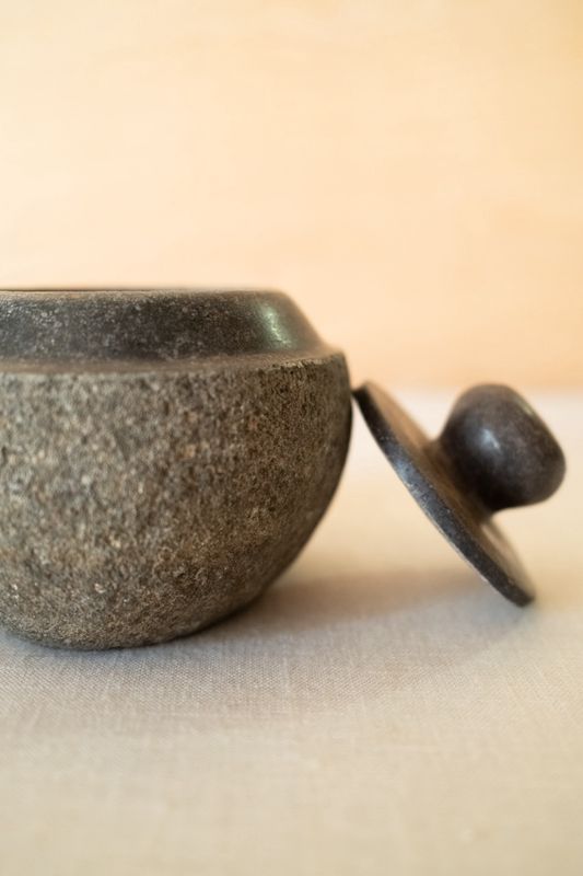 River Stone Jar