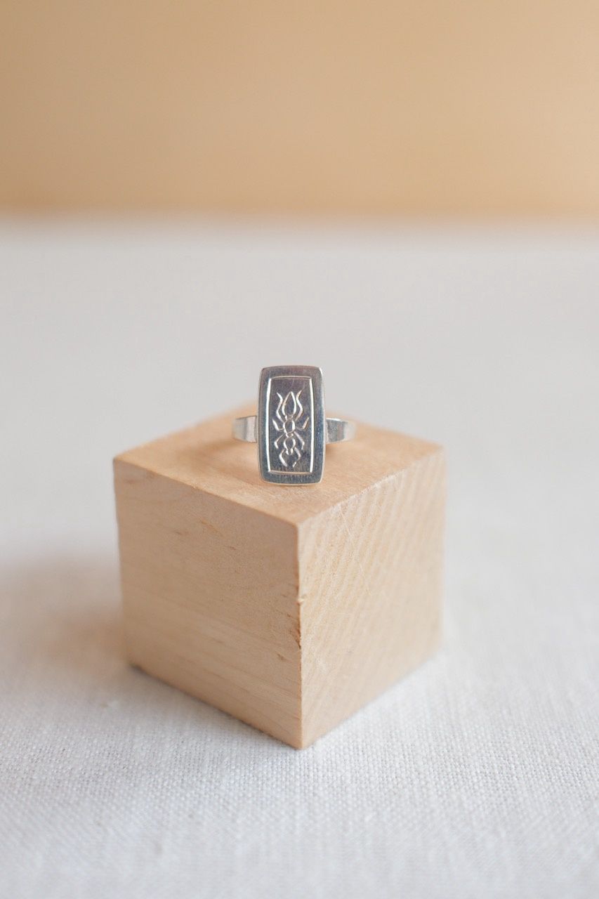 Ant Silver Ring