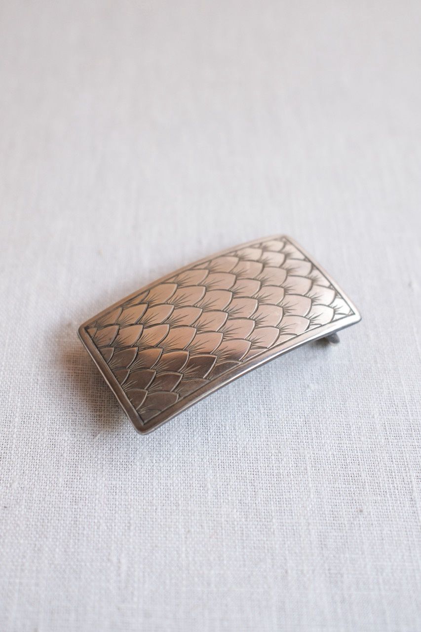 Snake Skin Belt Buckle
