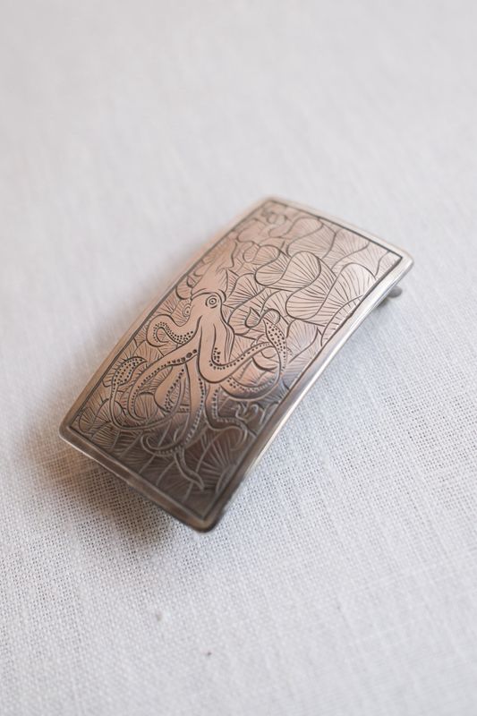 Squid Belt Buckle