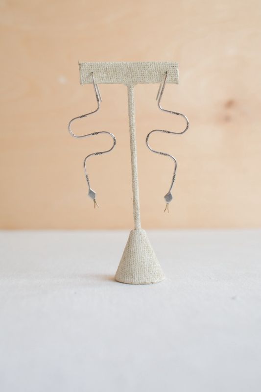 Golden Tongue Earrings