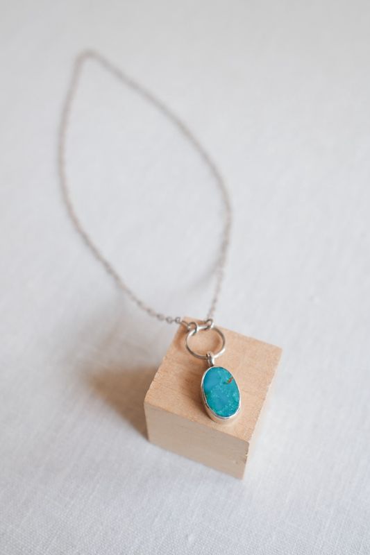 Turquoise Orbit Necklace